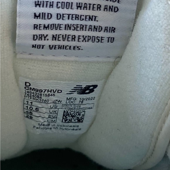 New Balance Men's 997H V1 Classic Sneaker 11US gray/brown - Picture 6 of 9